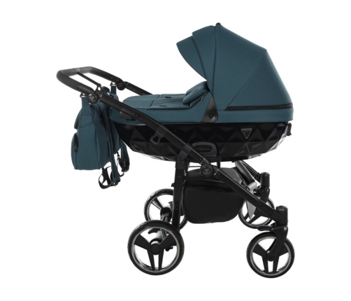 Junama Basic Duo 02 Teal Dvīņu rati 2in1