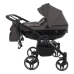 Junama Basic Duo 03 Black Nickel Dvīņu rati 2in1