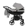 Junama Basic Duo 06 Grey Mist Dvīņu rati 2in1