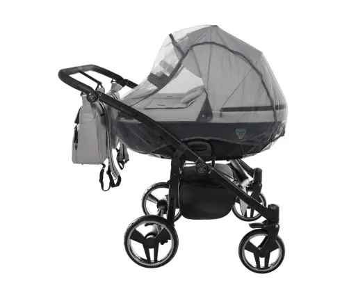 Junama Basic Duo 06 Grey Mist Dvīņu rati 2in1