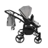 Junama Basic Duo 06 Grey Mist Dvīņu rati 2in1