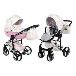 Junama Candy 01 Pink Bērnu rati 2in1