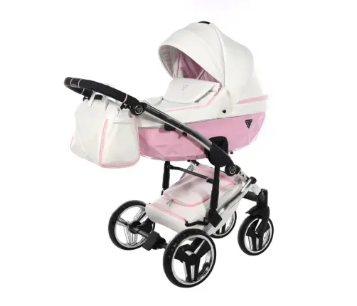 Junama Candy 01 Pink Bērnu rati 3in1