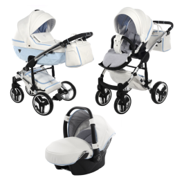 Junama Candy 02 Blue Bērnu rati 3in1