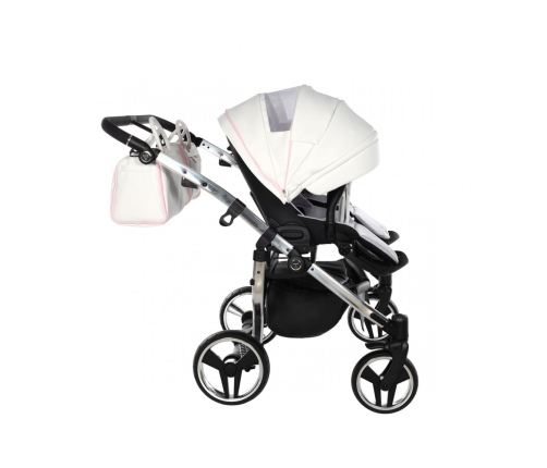 Junama Candy Duo 01 Pink Dvīņu rati 2in1