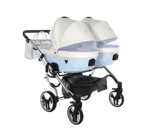 Junama Candy Duo 02 Blue Dvīņu rati 2in1