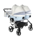 Junama Candy Duo 02 Blue Dvīņu rati 2in1