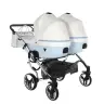 Junama Candy Duo 02 Blue Dvīņu rati 2in1