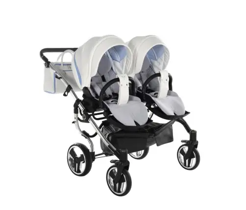 Junama Candy Duo 02 Blue Dvīņu rati 2in1