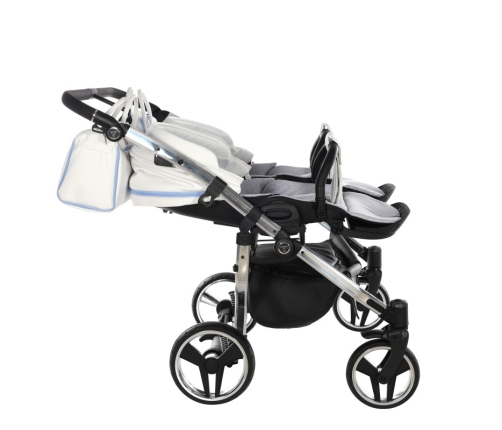 Junama Candy Duo 02 Blue Dvīņu rati 2in1