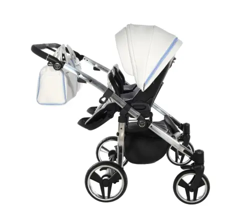 Junama Candy Duo Pink / Blue Dvīņu rati 3in1