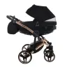 Junama Diamond Individual 03 Black rose gold Детская коляска 3in1