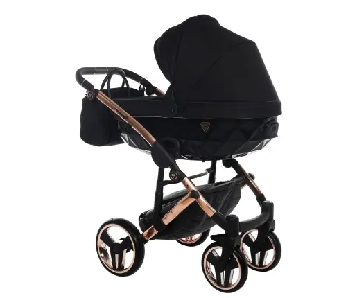 Junama Diamond Individual 03 Black rose gold Детская коляска 3in1