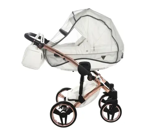 Junama Diamond Individual 06 White rose gold Детская коляска 2 в 1