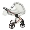 Junama Diamond Individual 06 White rose gold Детская коляска 2 в 1