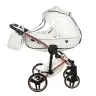 Junama Diamond Individual 06 White rose gold Детская коляска 2 в 1