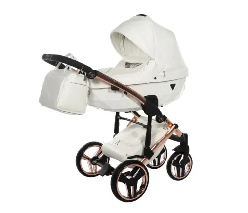 Junama Diamond Individual 06 White rose gold Детская коляска 2 в 1