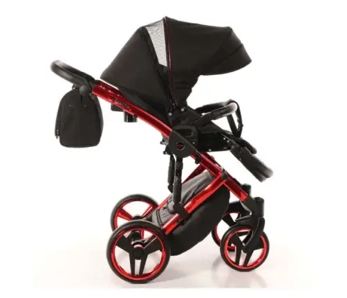 Junama Diamond Individual 2in1 01 Red Bērnu rati 2 in 1