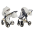 Junama Diamond Individual 2in1 col. 04 Bērnu rati 2 in 1