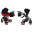 Junama Diamond S-Line 2in1 col. 01 Red Bērnu rati 2 in 1