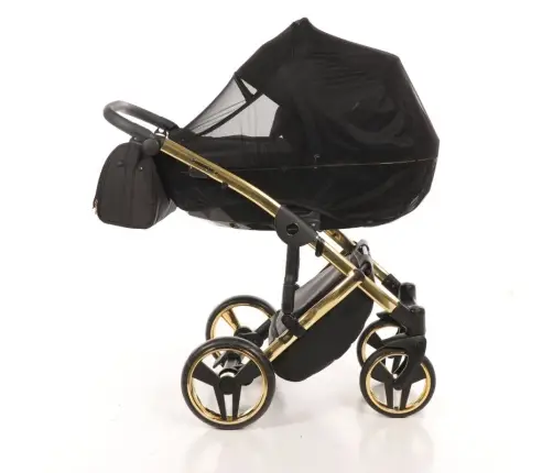 Junama Diamond S-Line 2in1 col. 02 Black Bērnu rati 2 in 1