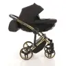 Junama Diamond S-Line 2in1 col. 02 Black Bērnu rati 2 in 1