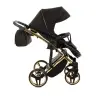 Junama Diamond S-Line 2in1 col. 02 Black Bērnu rati 2 in 1