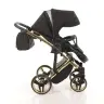 Junama Diamond S-Line 2in1 col. 02 Black Bērnu rati 2 in 1