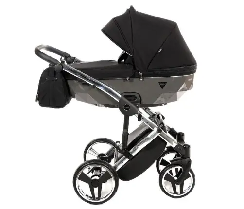 Junama Diamond S-Line 2in1 col. 03 Grey Bērnu rati 2 in 1