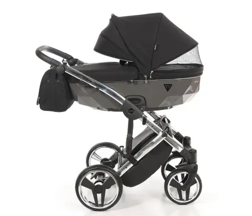 Junama Diamond S-Line 2in1 col. 03 Grey Bērnu rati 2 in 1