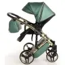 Junama Fluo Line Col.02 Green gold Детская коляска 2 в 1