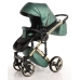 Junama Fluo Line Col.02 Green gold Bērnu rati 2in1