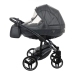 Junama Fluo Line Col.05 Anthracite Bērnu rati 2in1