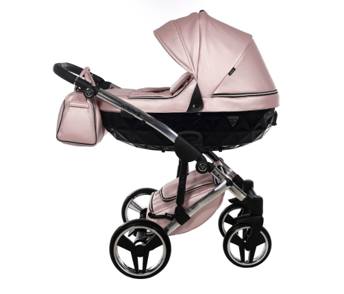 Junama Fluo Line Col.06 Pink Bērnu rati 3in1