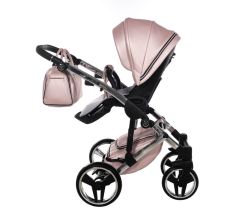 Junama Fluo Line Col.06 Pink Bērnu rati 3in1