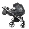 Junama Fluo Line Duo 05 Anthracite Dvīņu rati 3in1
