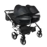 Junama Fluo Line Duo 05 Anthracite Dvīņu rati 3in1