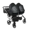 Junama Fluo Line Duo 05 Anthracite Dvīņu rati 3in1