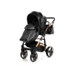 Junama Glitter 01 Black Bērnu rati 2in1
