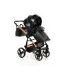 Junama Glitter 01 Black Bērnu rati 3in1