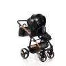 Junama Glitter 01 Black Bērnu rati 3in1