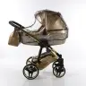 Junama Glitter 04 Gold Bērnu rati 2in1