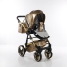 Junama Glitter 04 Gold Bērnu rati 3in1