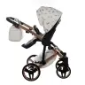 Junama Glow col. 1 White rose gold Универсальная коляска 3 в 1