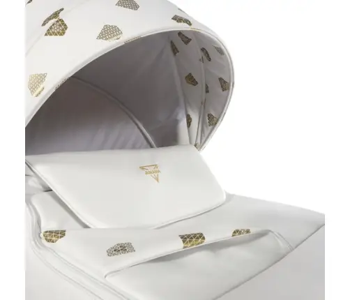 Junama Glow col. 2 White gold Bērnu ratiņi 3 in 1