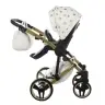 Junama Glow col. 2 White gold Bērnu ratiņi 3 in 1