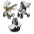 Junama Glow col. 2 White gold Bērnu ratiņi 3 in 1
