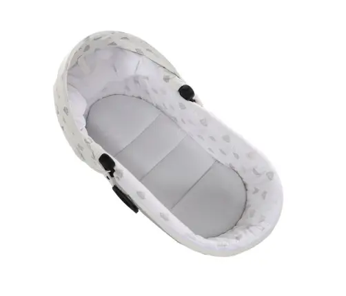 Junama Glow col. 3 White silver Детская коляска 2в1