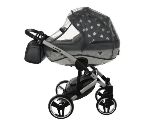 Junama Glow col.4 Graphite silver Универсальная коляска 2 в 1