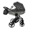Junama Glow col.4 Graphite silver Универсальная коляска 2 в 1